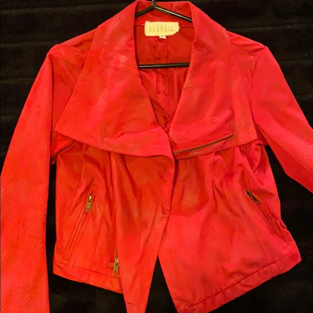 Red Suede jacket